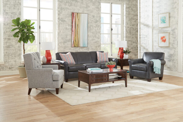 Lilly Leather Sofa Collection
