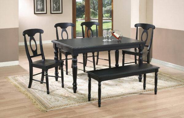 Quails Black Dining Room Collection
