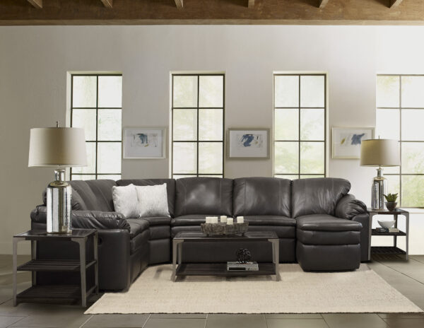 Seneca Leather Sectional Collection